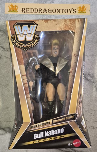 Wwe mattel elite legends bull - mattel,