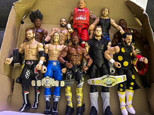 Wwe elite mattel figures - wwe,