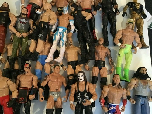 Wwe wrestling figures mattel - wrestling,