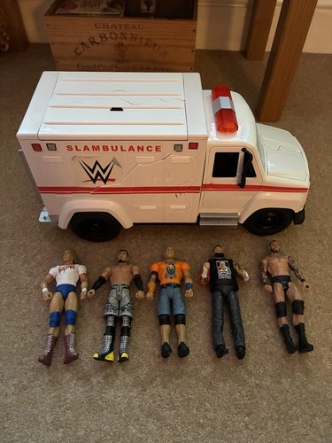 Wwe slambulance playset - slambulance,