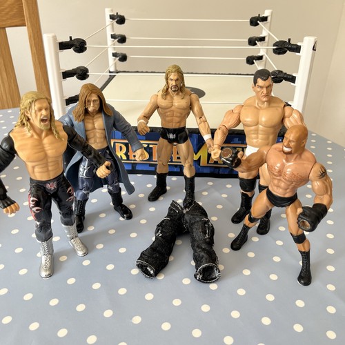 Wwe vintage wrestling plastic - vintage,