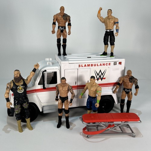Wwe mattel wrekkin slambulance - wwe,