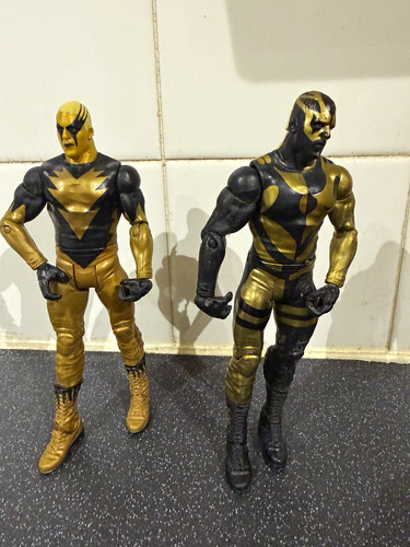 Wwe goldust action figure lot - goldust,