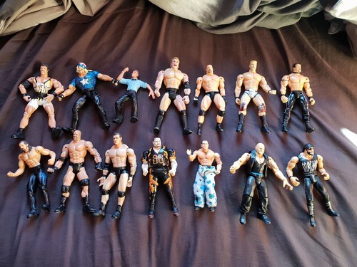 Wcw toybiz figures wwe make - wwe,