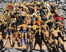 6 Random Wrestling Figures