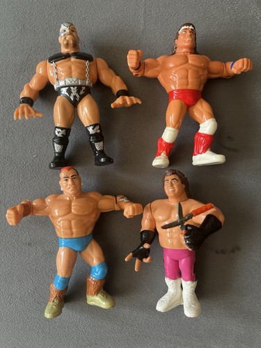Wwf hasbro figures lot - hasbro,