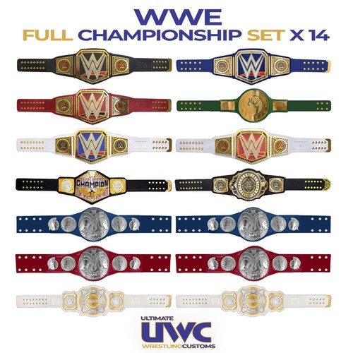 Wwe belts full - full, set