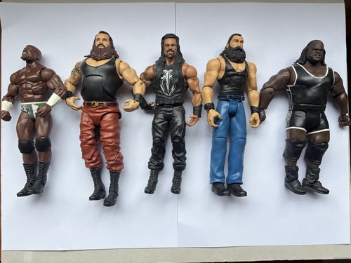 Wwe mattel figures bundle - wwe, x5