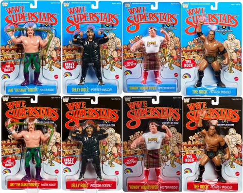 Wwe ljn series figures - wwe,