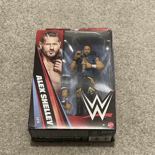 Wwe alex shelley figure elite - shelley,