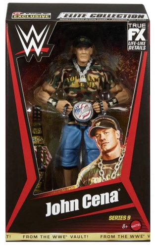 Wwe john cena mattel elite - john,