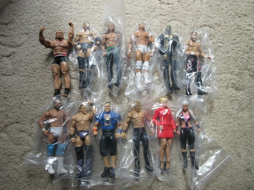 Wwe mattel action figures - action,